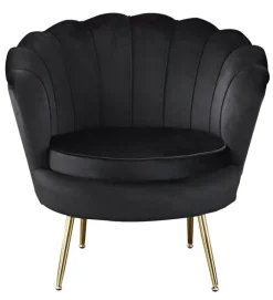 Cocktailsessel schwarz