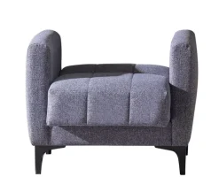 Cocktailsessel SEOUL grau