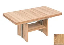 Couchtisch 120-160 x 70 cm Wildeiche furniert