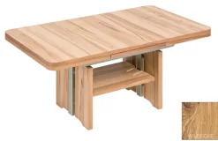 Couchtisch 120-160 x 70 cm Wildeiche furniert