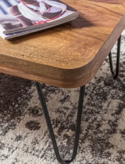 Couchtisch 115 x 60 cm braun