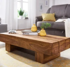 Couchtisch 120 x 45 cm braun