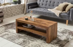 Couchtisch 110 x 45 cm braun