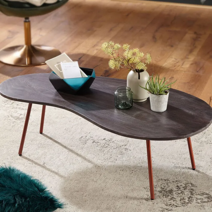 Couchtisch 122 x 63 cm grau