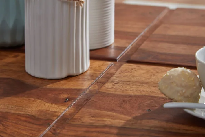 Couchtisch 58 x 58 cm Sheesham massiv