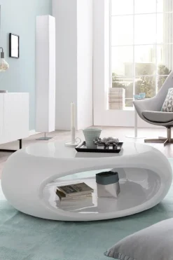 Couchtisch 100 x 70 cm weiß