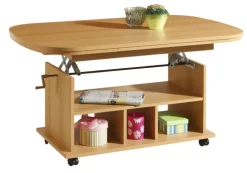 Couchtisch BABSI III 107-157 x 67 cm Buche