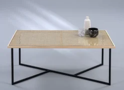 Couchtisch BRODY Wiener Geflecht