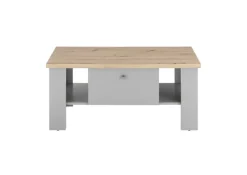 Couchtisch CHAMBORD 107x67 cm grau/braun