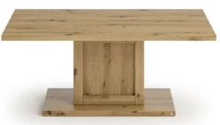 Couchtisch CHANDLER 110 x 65 cm Eiche Artisan