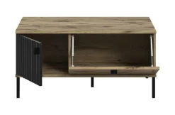 Couchtisch Lou 100 x 60 x 48 cm Nox Oak Nachbildung Braun