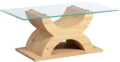 Couchtisch LUKE 110x45x60 cm Wildeiche Dekor