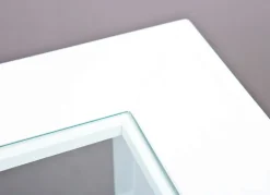 Couchtisch MAX 115x45x60 cm Massivholz Kiefer weiß