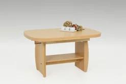 Couchtisch MICHAEL III 90-142 x 68 cm Buche Dekor