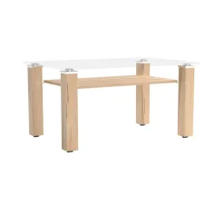 Couchtisch NEW YORK 90 x 43,5 x 60 cm Kernbuche braun