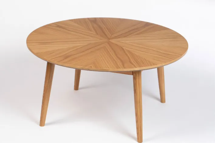 Couchtisch rund FABIO 80 cm Eiche