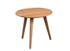 Couchtisch rund KILIAN 45 cm Wildeiche massiv
