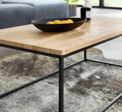 Couchtisch THOR 110x60 cm Eiche massiv