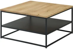 Couchtisch TILDA 75x75 cm Eiche massiv