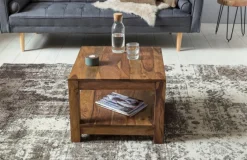 Couchtisch 60x60x45 cm braun