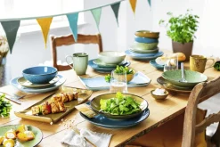 CreaTable Dessertteller NATURE COLLECTION wasserblau