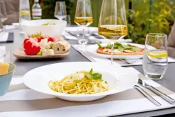 CreaTable Grill-/ Burgerteller ITALIEN PARTY weiß