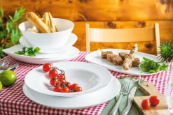 CreaTable Grill-/ Burgerteller ITALIEN PARTY weiß