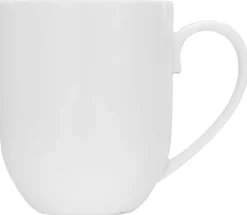 CreaTable Kaffeebecher FLEUR ROYAL 6er Set creme weiß