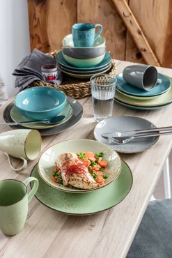 CreaTable Kombiservice NATURE COLLECTION 20-teilig mehrfarbig