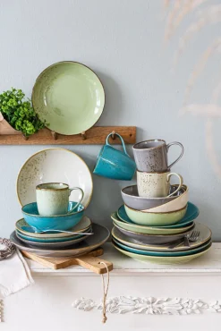 CreaTable Kombiservice NATURE COLLECTION 20-teilig mehrfarbig