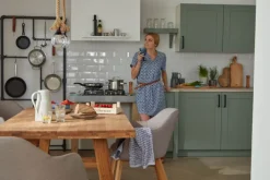 CreaTable Krug PIETRA 1250 ml Keramik graphitgrau