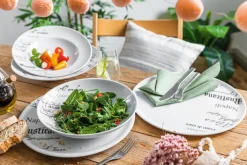 CreaTable Pastabowl GUSTOSO 26 cm Porzellan weiß