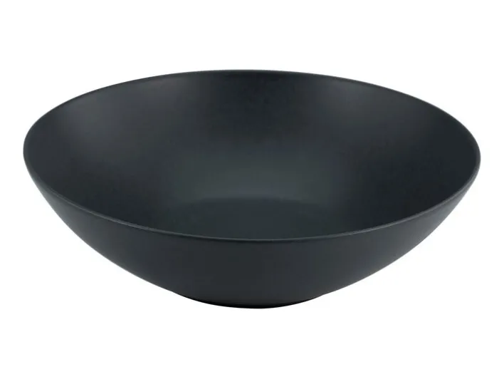 CreaTable Salatschüssel SOFT TOUCH 4er Set schwarz matt