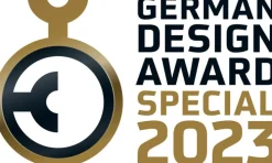 CreaTable Servierplatte YUKI 33 cm Hochwertiges Steinzeug blau/weiß