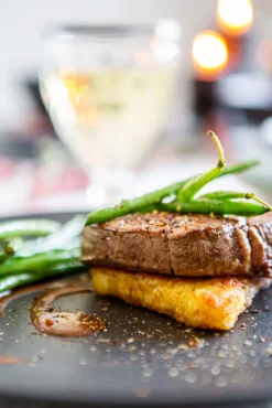 CreaTable Speiseteller SOFT TOUCH 6er Set schwarz