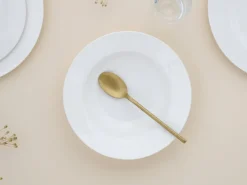 CreaTable Suppenteller FLEUR ROYAL 6er Set creme weiß