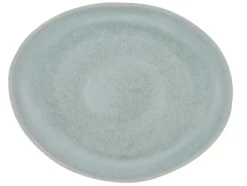 CreaTable Teller flach PIETRA Keramik graphitgrau