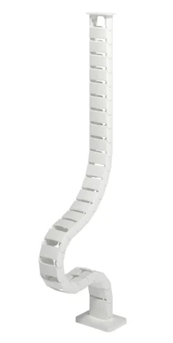 dataflex Kabelführung Kunststoff weiß