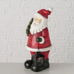 Deko Weihnachtsmann FIGUR GUSTY Eisen 20 x 17 x 39,5 cm