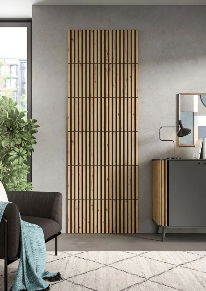 Dekopaneel 4er-Set 40 x 40 cm Artisan-Dekor