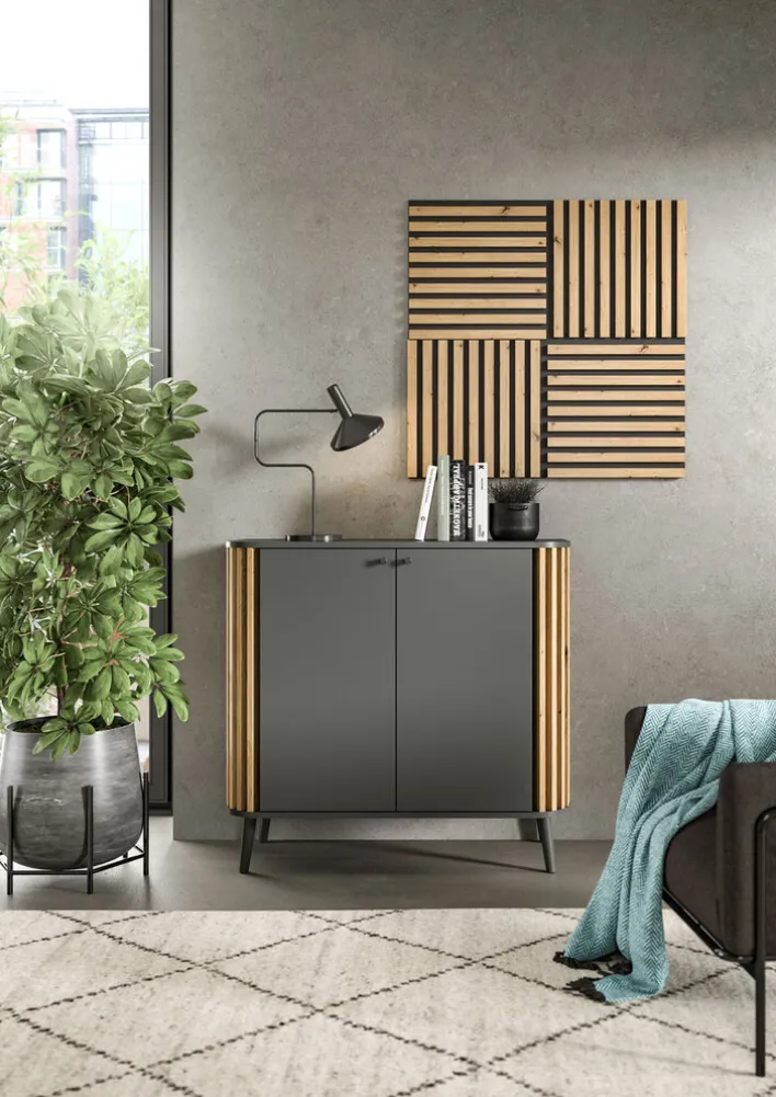 Dekopaneel 4er-Set 40 x 40 cm Artisan-Dekor