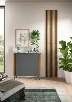 Dekopaneel 2er-Set 40 x 120 cm Artisan-Dekor