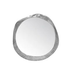 Dekospiegel LALITA 57 x 56 cm silberfarbig