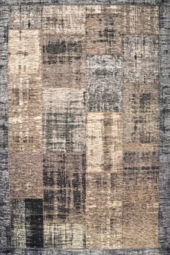 Designerteppich PABLO 130 x 190 cm grau/beige