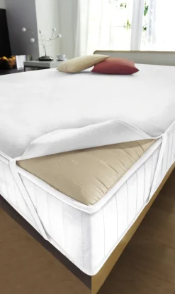DORMISETTE Matratzenauflage PROTECT 120 x 200 cm weiß