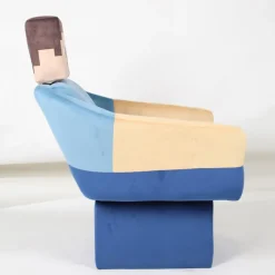 Drehsessel Steve MINECRAFT blau