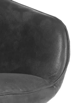 Drehstuhl COOL anthrazit used Optik/Eiche massiv natur lackiert