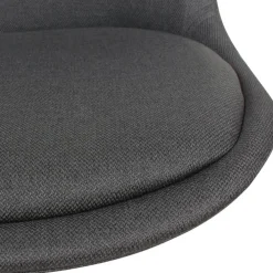 Drehstuhl schwarz/ silberfarbig