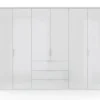 Drehtürenschrank DIOSO 301 x 226 cm weiß