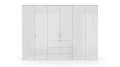 Drehtürenschrank DIOSO 301 x 226 cm weiß
